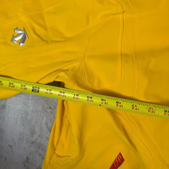 Descente Spain WC D2-8618 Exclusive model yellow gorpcore ski jacket mens XL - Picture 9 of 10